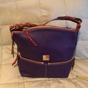 Dooney and Bourne zip top hobo